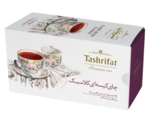 چای کیسه ای تشریفات کلاسیک - بسته 50 گرمی
