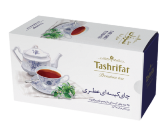 چای سیاه عطری تشریفات - بسته 50 گرمی
