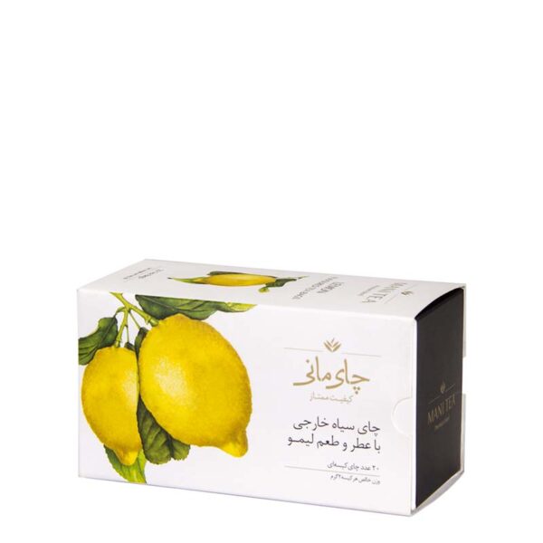 چای سیاه با طعم لیمو