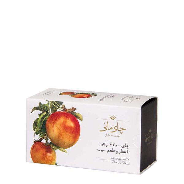 چای سیاه با طعم سیب
