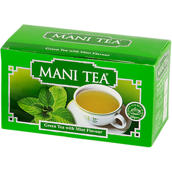 چای سبز با عطر و طعم نعناء